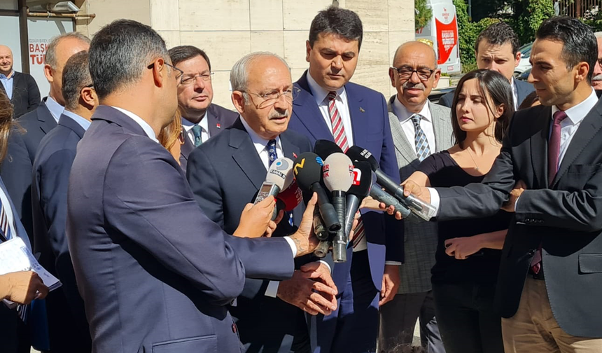 Kılıçdaroğlu: "Teröre karşı ortak tavır takınmak, siyasetçi olarak görevimiz"