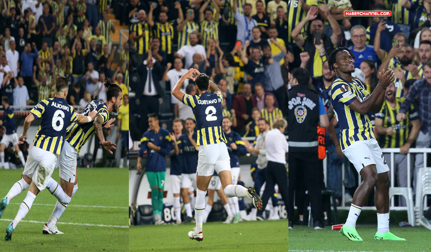 Fenerbahçe, Ukrayna temsilcisi Dinamo Kiev'i 2-1 mağlup etti