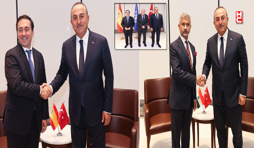 Dışişleri Bakanı Çavuşoğlu New York’ta temaslarına devam etti