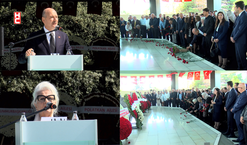 İçişleri Bakanı Soylu Menderes'i anma törenine katıldı