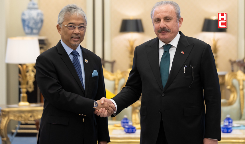 TBMM Başkanı Mustafa Şentop, Malezya Kralı Abdullah ile görüştü