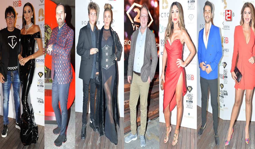 Ünlülerin akın ettiği güzellik yarışması: Miss & Mr Fashion Turkey