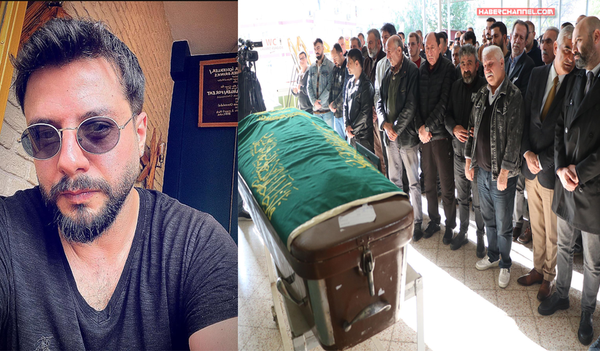 Turne dönüşü kazada ölen Tolga Güleryüz, İzmir'de toprağa verildi...