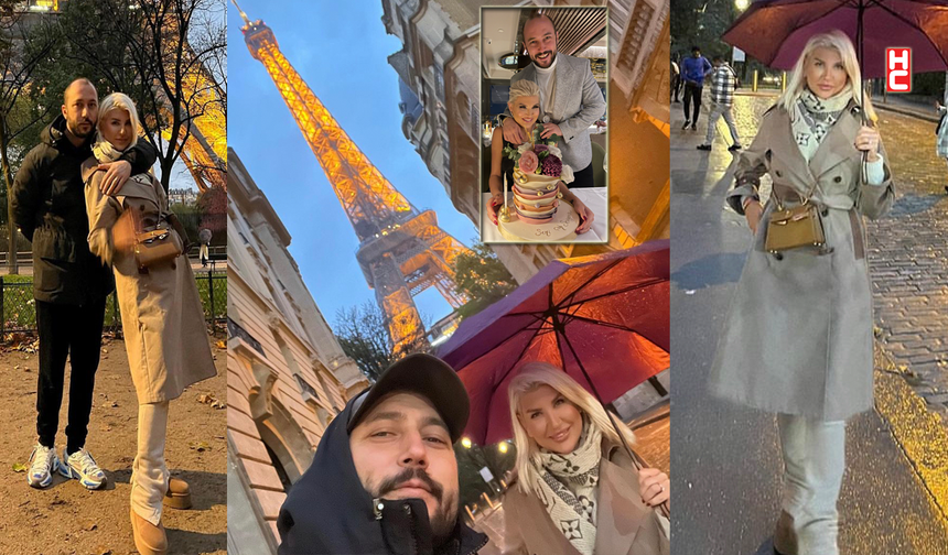 Paris’te aşk dolu kutlama: Merve Aycan - Doğancan Aycan