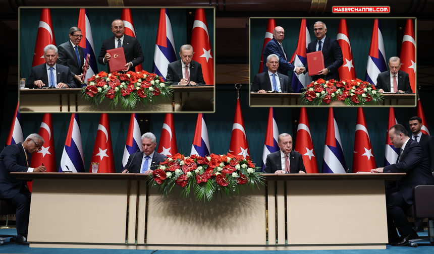 Cumhurbaşkanı Erdoğan: "Küba ile ticaret hacmimizi 200 milyon dolara çıkarmayı teyit ettik"