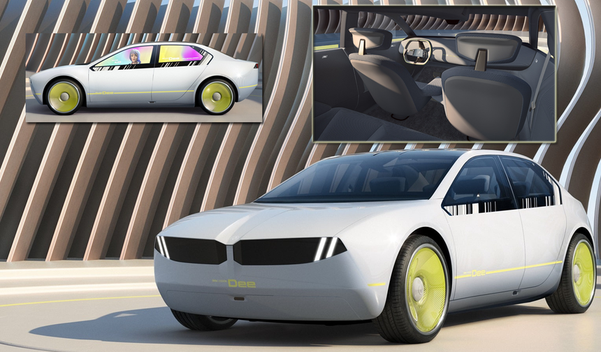 BMW Group'un gelecek vizyonunu temsil eden en yeni konsept BMW i Vision Dee ortaya çıktı!