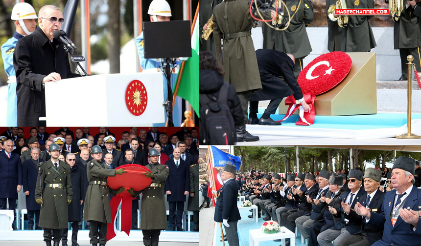 Cumhurbaşkanı Erdoğan: "Çanakkale, Türkiye Cumhuriyeti'nin kuruluş müjdesidir"