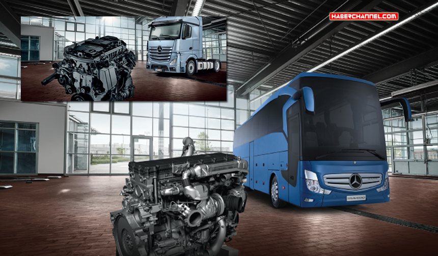 Mercedes-Benz Türk, Euro 6 motorları 5 günde ‘Sıfır gibi’ yapıyor...