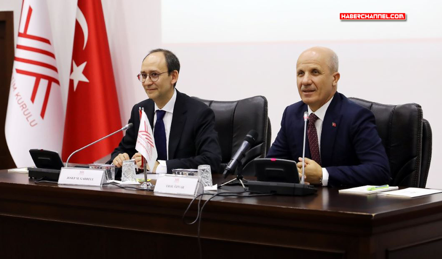 YÖK Başkanı Özvar: "Üniversitelerimizi, Avrupa üniversiteleriyle iş birliğinde destekliyoruz"