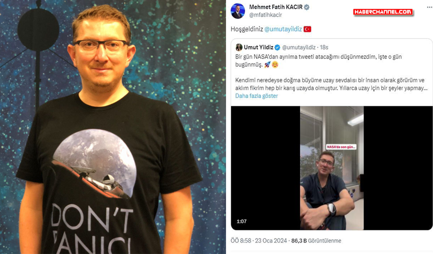 NASA'da çalışan Türk bilim insanından 'Türkiye'nin uzay atılımı' için dönüş kararı!