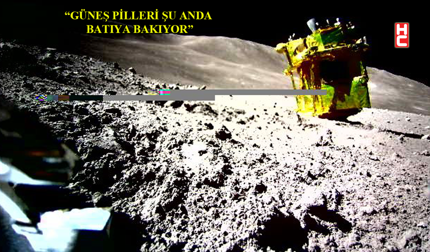 Japonya’nın uzay aracı Ay’da ters duruyor...