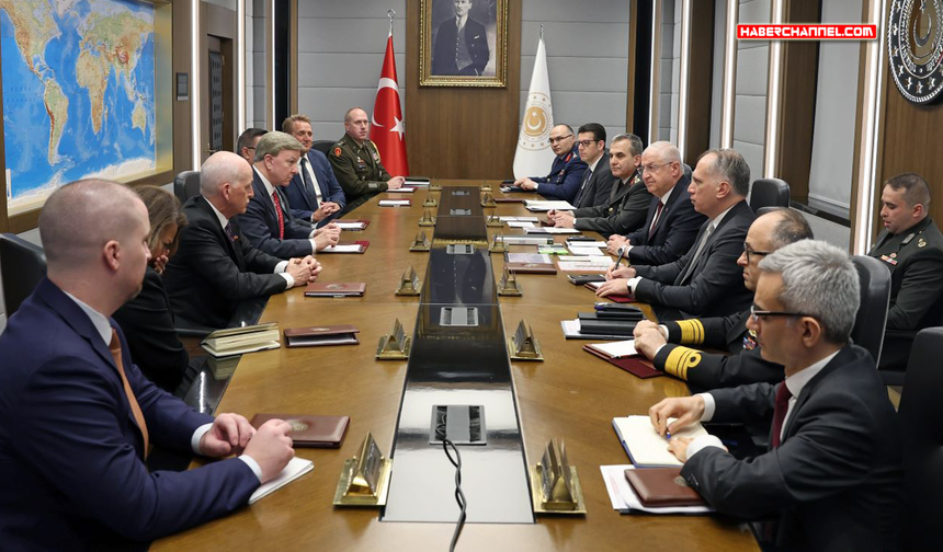 Savunma Bakanı Yaşar Güler, ABD Temsilciler Meclis heyetini kabul etti