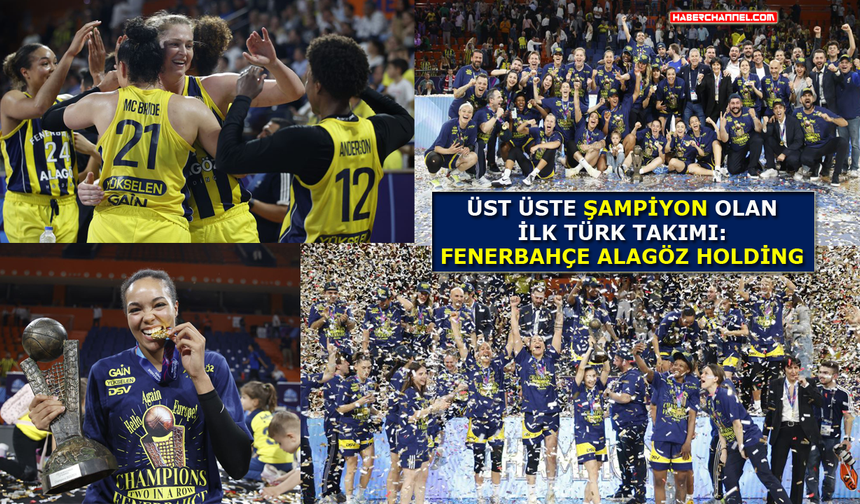 Fenerbahçe Alagöz Holding'den "6. finalde 2. şampiyonluk"