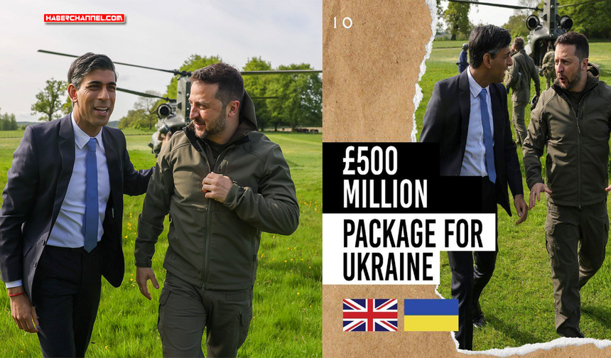 İngiltere’den Ukrayna’ya yarım milyar poundluk ek savunma paketi...