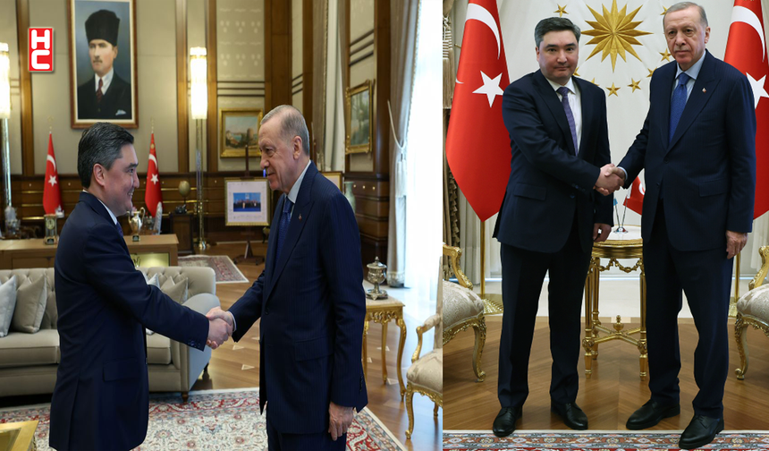 Cumhurbaşkanı Erdoğan, Kazakistan Başbakanı Oljas Bektenov ile görüştü...