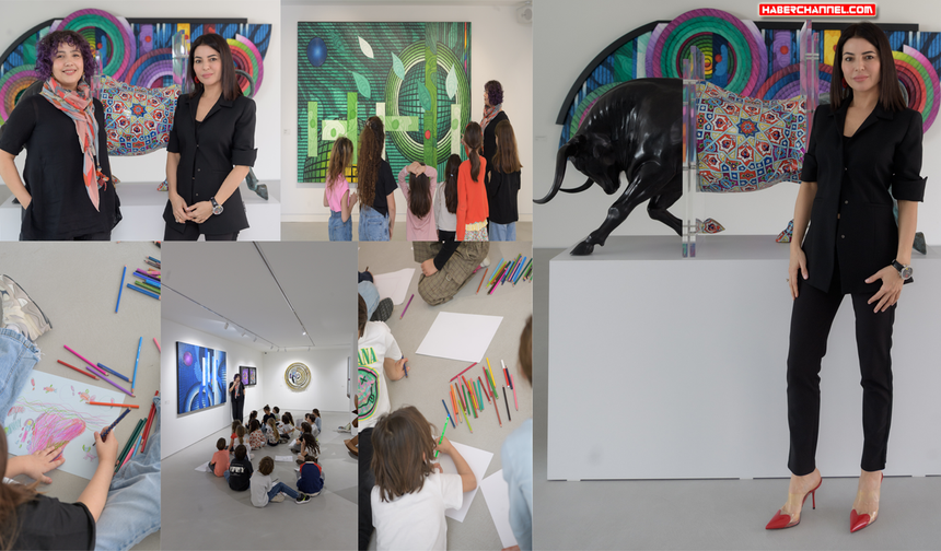 Ruzy Gallery'de çocuklarla sanat buluşması...