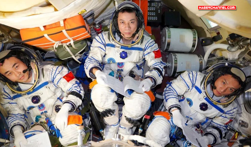 Çinli taykonotlar 6 aylık uzay görevini tamamlayarak dünyaya döndü...