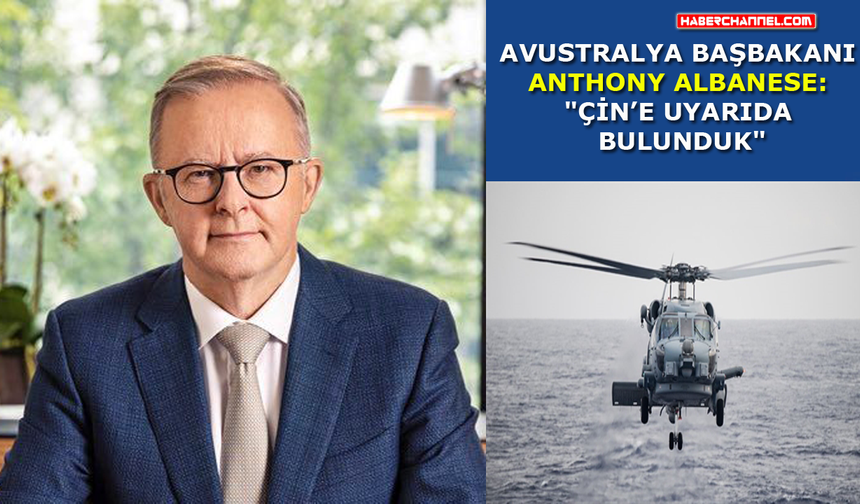 Avustralya Savunma Bakanlığı: "Çin savaş uçağı helikopterimize işaret fişeği attı"