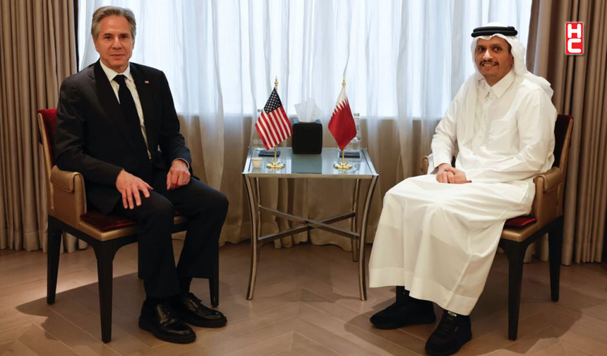 ABD Dışişleri Bakanı Antony Blinken, Katarlı mevkidaşı El Sani ile görüştü