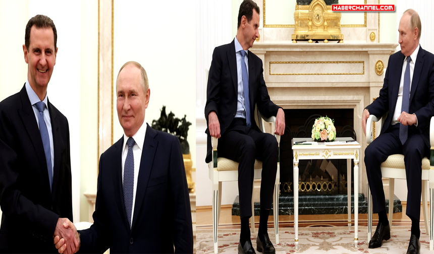 Putin, Kremlin’de Suriye Devlet Başkanı Esad ile görüştü...