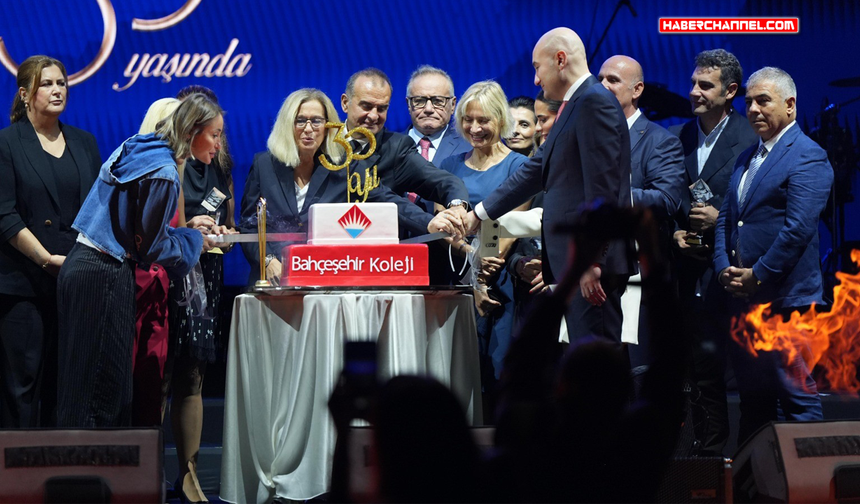 Bahçeşehir Koleji 30’uncu kuruluş yıl dönümünü kutladı...