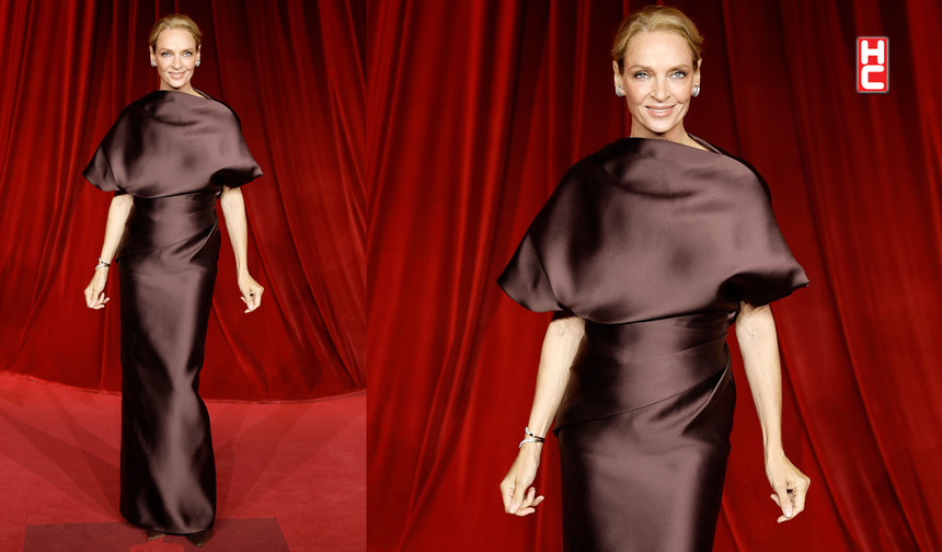 Academy Museum Gala 2024: Uma Thurman, FENDI elbisesiyle göz kamaştırdı