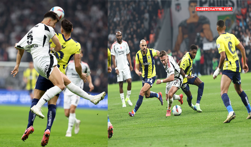 Beşiktaş, sahasında Fenerbahçe’yi 1-0 mağlup etti