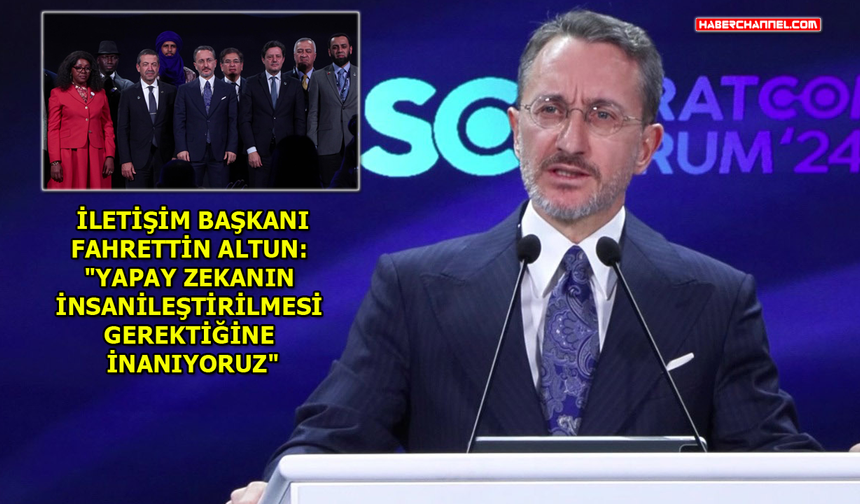 Fahrettin Altun, 'Uluslararası Stratejik İletişim Zirvesi'nde konuştu