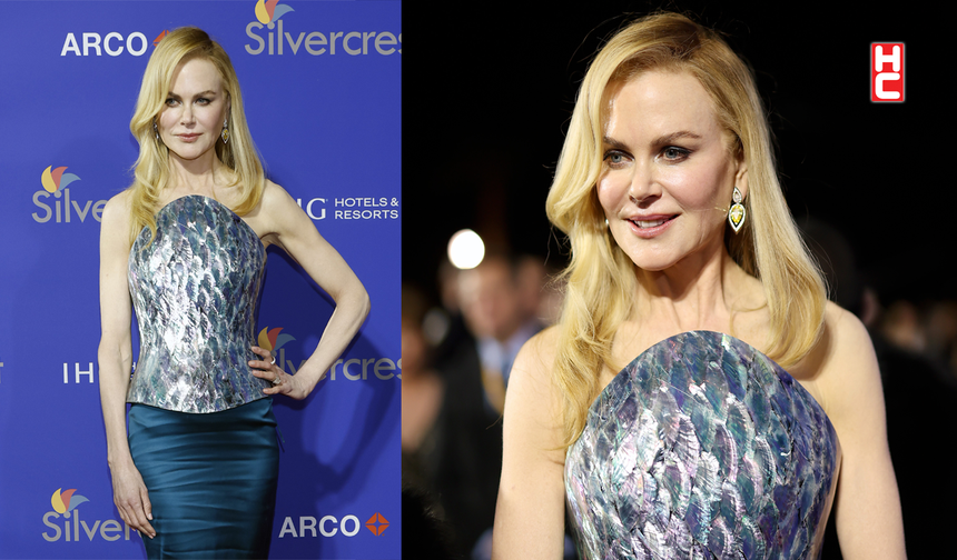 Nicole Kidman, ödül gecesinde Messika ile büyüledi