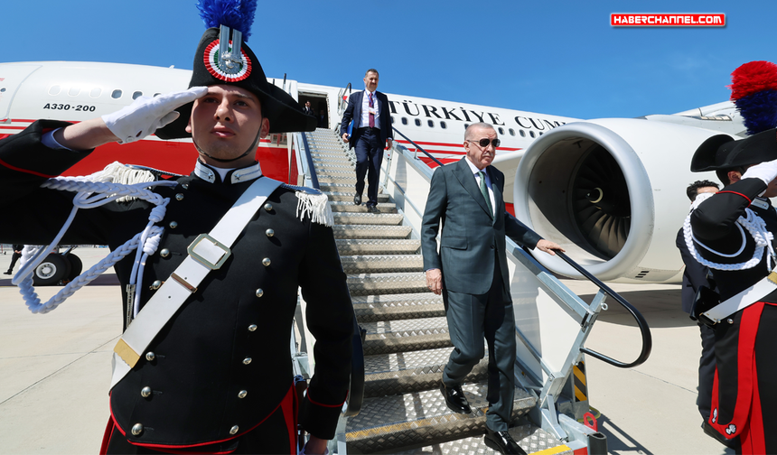 Cumhurbaşkanı Erdoğan, İtalya-Türkiye 4’üncü Hükümetlerarası Zirvesi için İtalya'da...