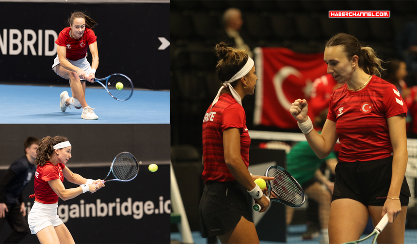 A Milli Kadın Tenis Takımı Fransa’yı 2-1 mağlup etti