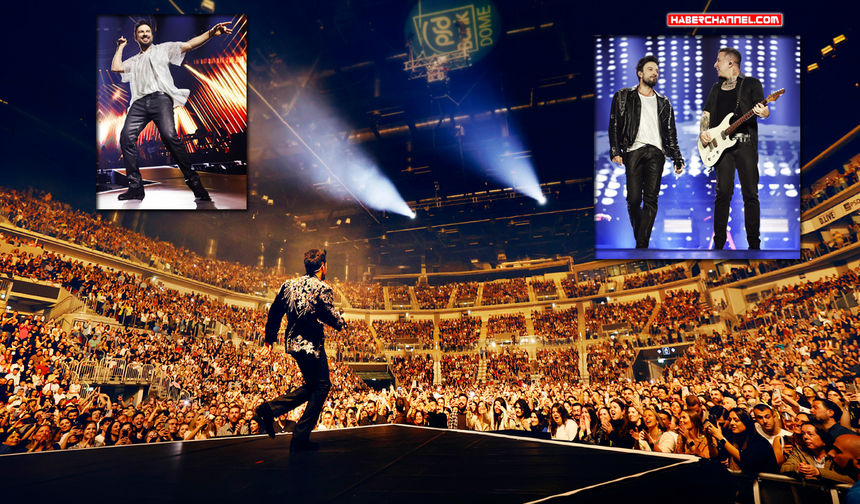 Megastar Tarkan, yeni şarkılarıyla Düsseldorf’taydı!
