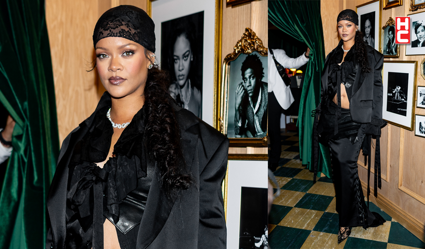 Rihanna Met Gala partisinde büyüledi...