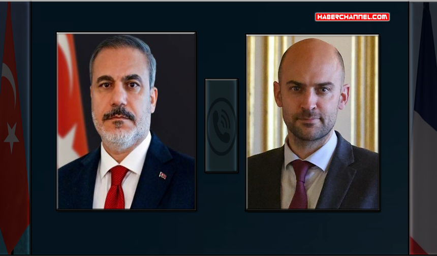 Dışişleri Bakanı Hakan Fidan, Fransız mevkidaşı Jean-Noel Barrot ile görüştü