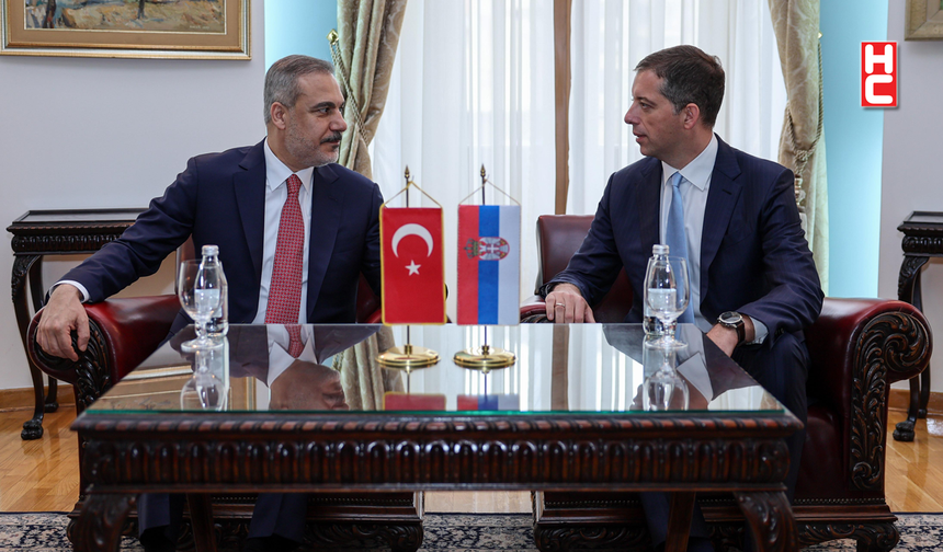 Bakan Hakan Fidan, Sırbistan Dışişleri Bakanı Marko Duriç ile görüştü