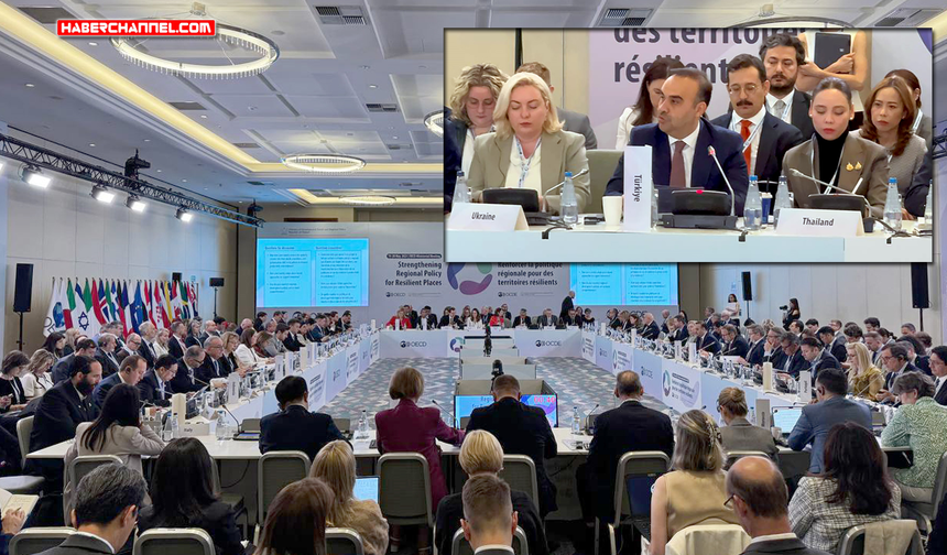 Bakan Kacır, OECD Bölgesel Kalkınma Politika Komitesi Bakanlar Toplantısı'na katıldı...