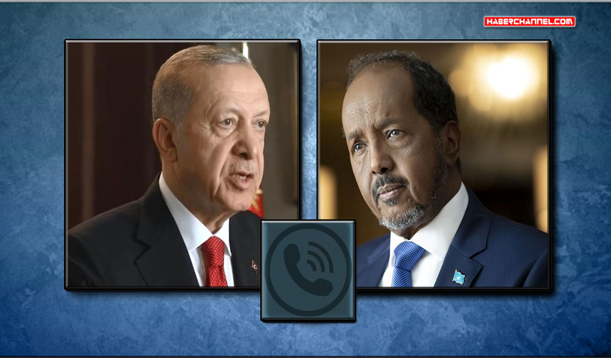 Cumhurbaşkanı Erdoğan, Somali Cumhurbaşkanı Hasan Şeyh Mahmud ile telefonda görüştü