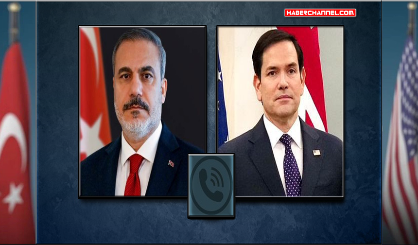 Bakan Hakan Fidan, ABD'li mevkidaşı Marco Rubio ile görüştü