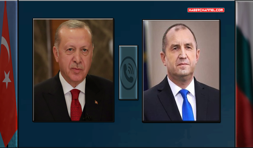 Cumhurbaşkanı Erdoğan, Bulgaristan Cumhurbaşkanı Rumen Radev ile telefonda görüştü
