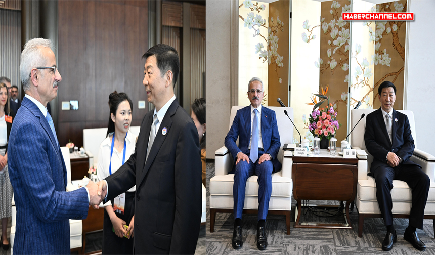 Bakan Abdulkadir Uraloğlu, Şian Valisi Zhao Gang ile bir araya geldi
