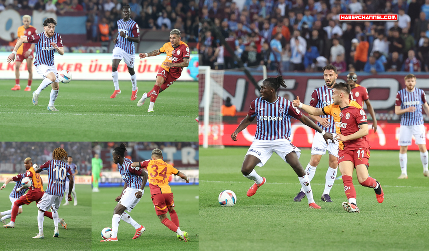 Galatasaray deplasmanda Trabzonspor'u 2-0 mağlup etti