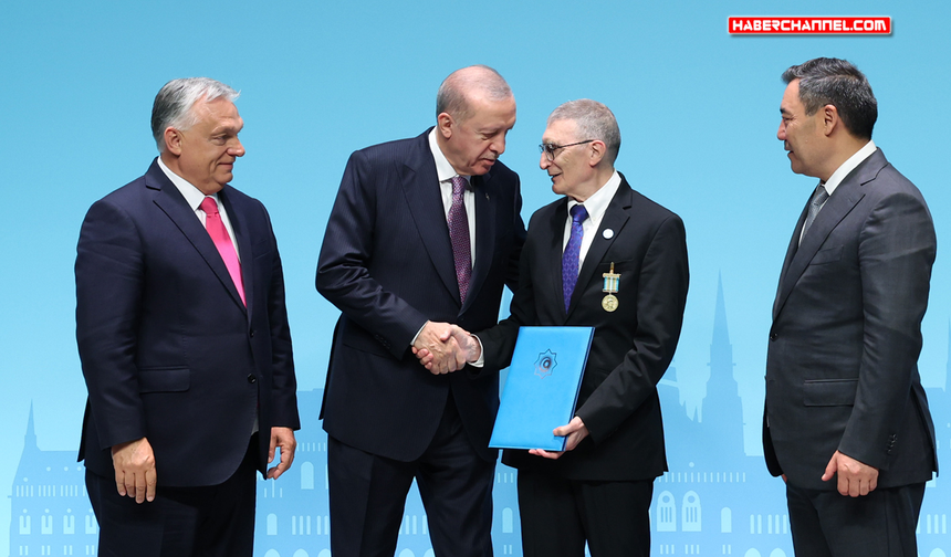 Türk Devletleri Teşkilatı'ndan Prof. Dr. Aziz Sancar'a 'Ali Şir Nevai Uluslararası Ödülü'