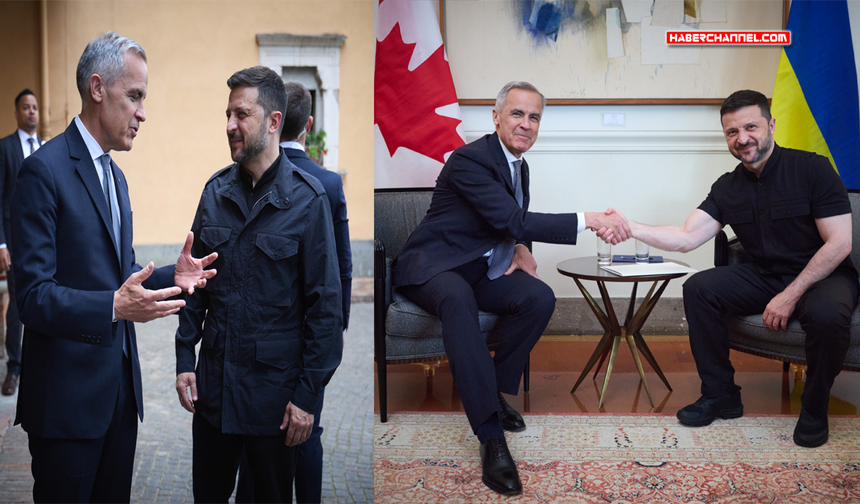 Zelenskiy, Kanada Başbakanı Mark Carney ile görüştü