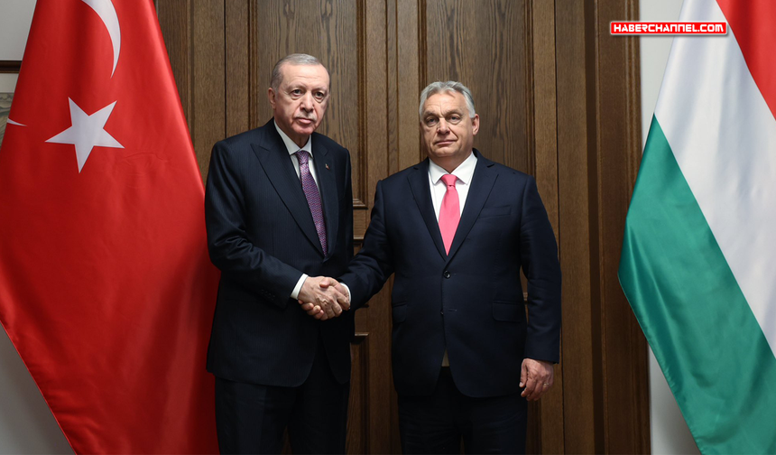 Cumhurbaşkanı Erdoğan, Macaristan Başbakanı Orban ile Budapeşte'de görüştü