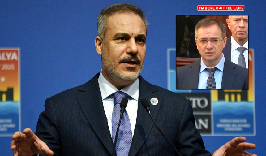 Dışişleri Bakanı Hakan Fidan ve Rus heyet Dolmabahçe'de görüşüyor