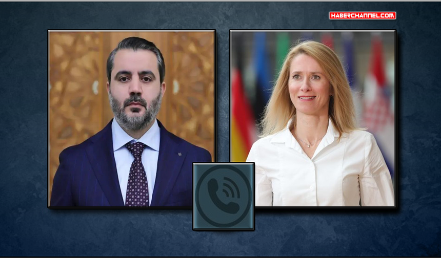 Suriye Dışişleri Bakanı Esad Hasan Şeybani, AB Yüksek Temsilcisi Kaja Kallas ile görüştü