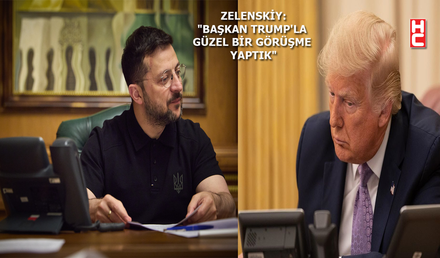 Ukrayna Devlet Başkanı Zelenskiy, ABD Başkanı Trump ile görüştü