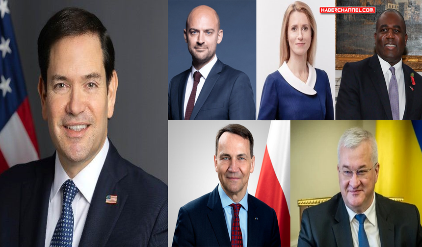 ABD Dışişleri Bakanı Marco Rubio, Avrupalı yetkililerle Ukrayna'da 'ateşkesi' görüştü
