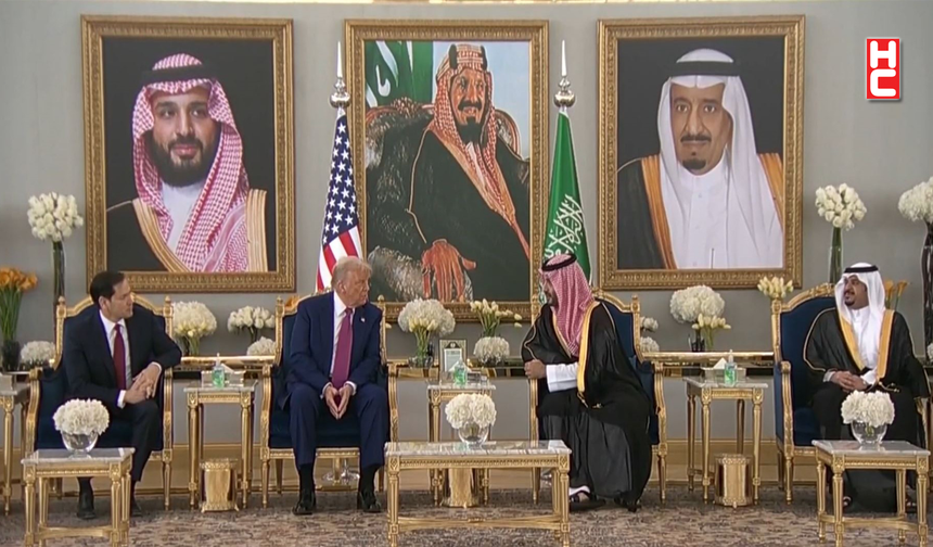 ABD Başkanı Donald Trump, Suudi Arabistan'da