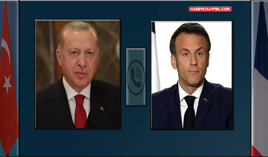 Son Dakika: Cumhurbaşkanı Erdoğan, Fransa Cumhurbaşkanı Macron ile görüştü